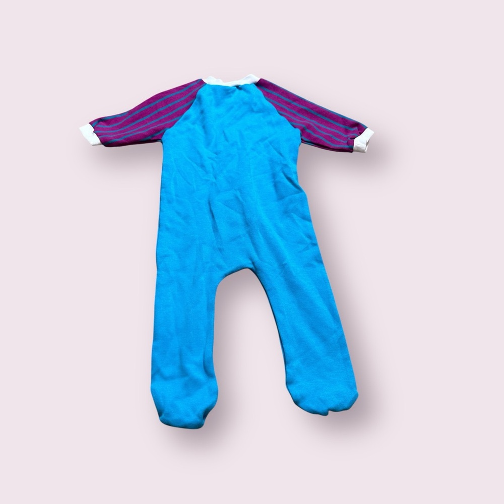 Vintage Hand Made Disney Minnie Mouse Blue and Purple Kids One Piece - Picture 7 of 9